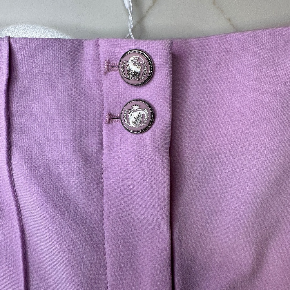 NWT Veronica Beard Kean Pant in Orchid - Picture 4 of 10